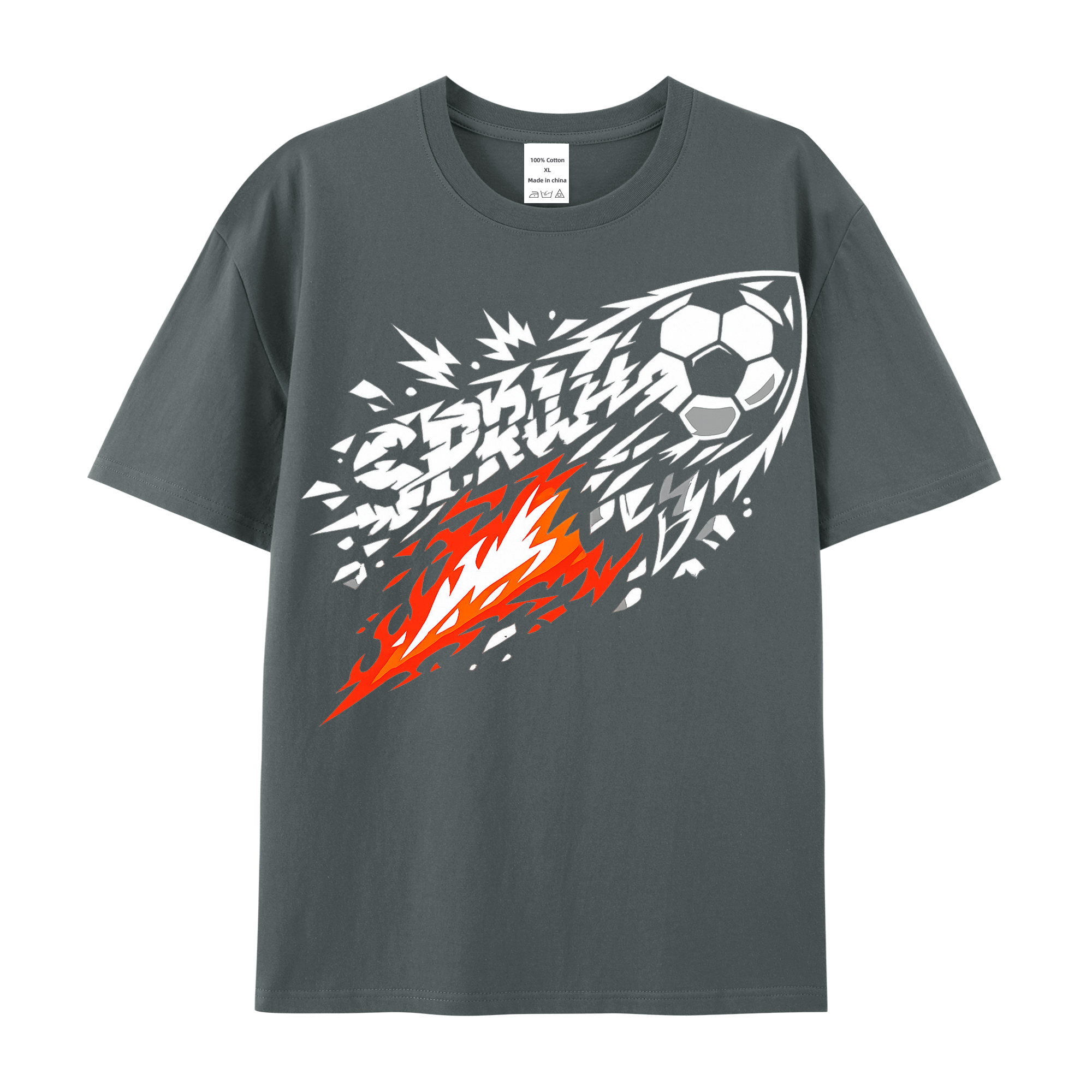 T-shirt Unaufhaltsamer Wirbel der Fanenergie