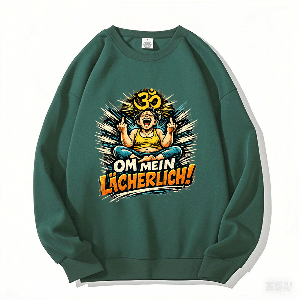 Sweatshirt Om my Laughter Yoga Spirit