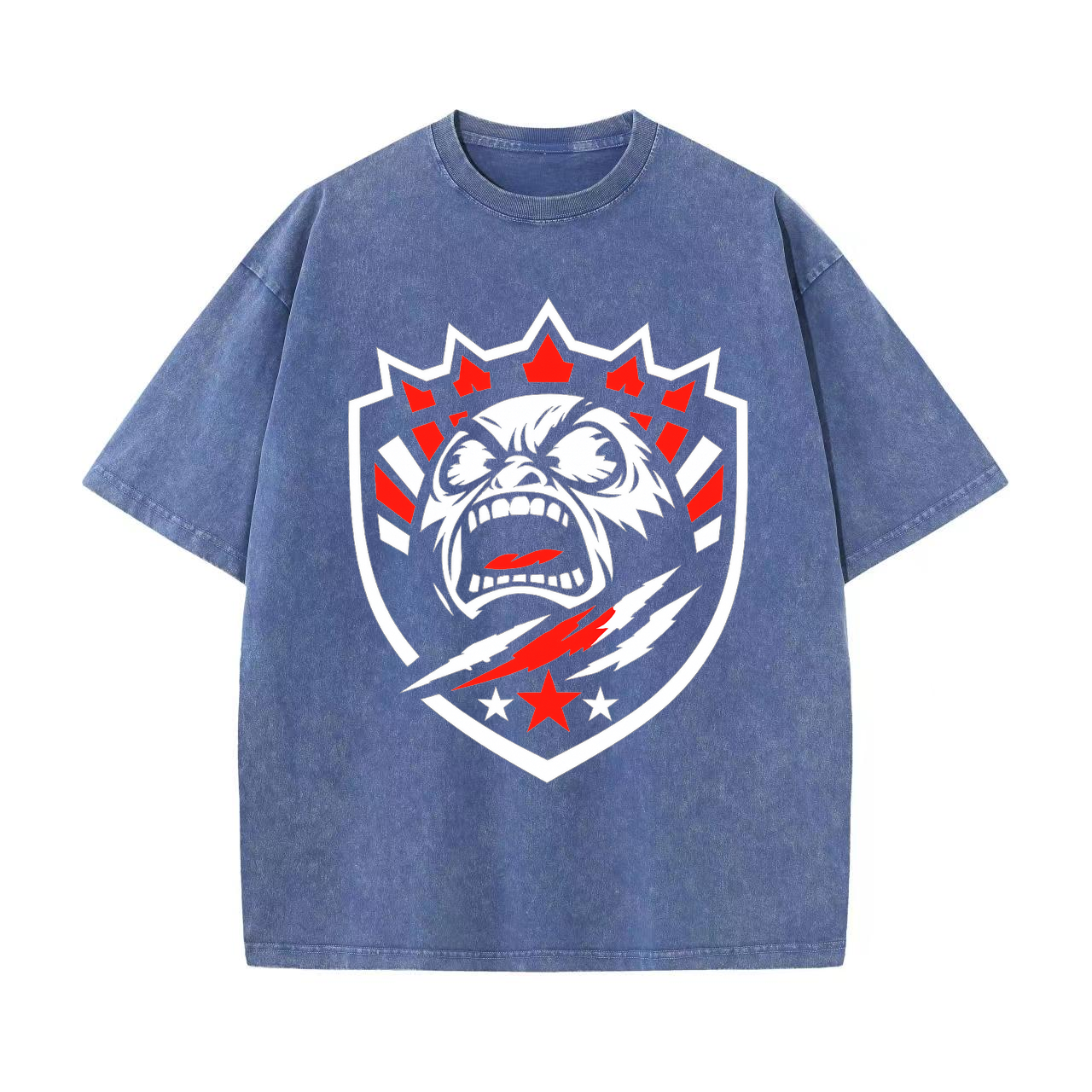 T-shirt Unaufhaltsames Stahlwappen der WM-Krieger