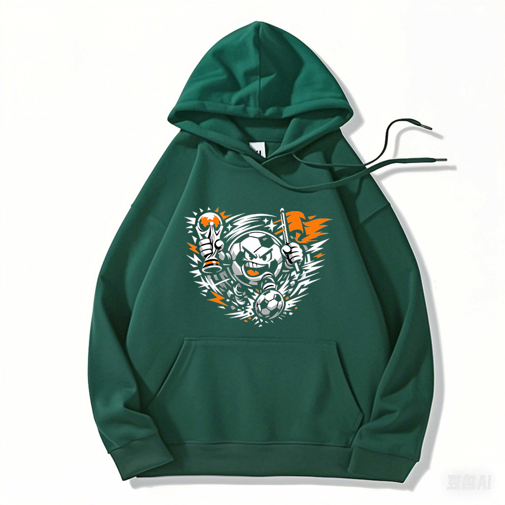 Hoodie Unaufhaltsame Wirbelkraft im Lichtsturm