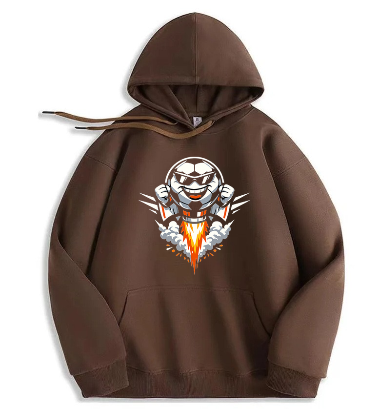 Hoodie Unaufhaltsame Bildsprache WM 2026 Vektor-Pun