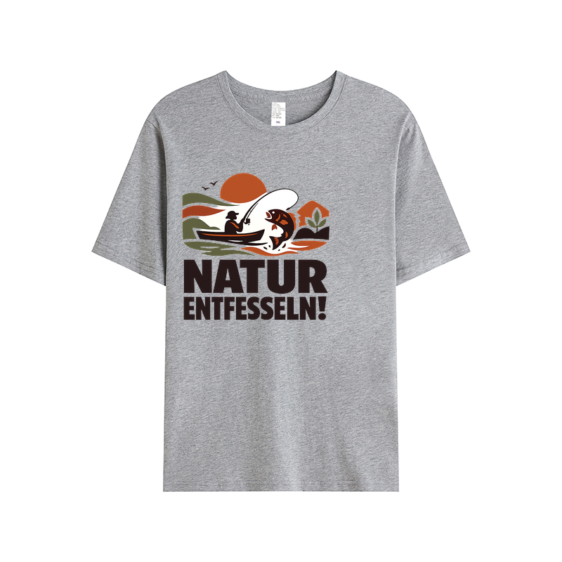 T-Shirt Angler Freiheit entfesseln!