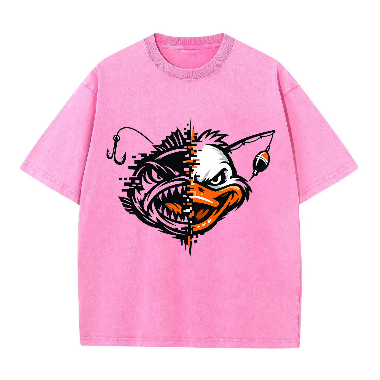 t-shirt Angelglück am Wasser