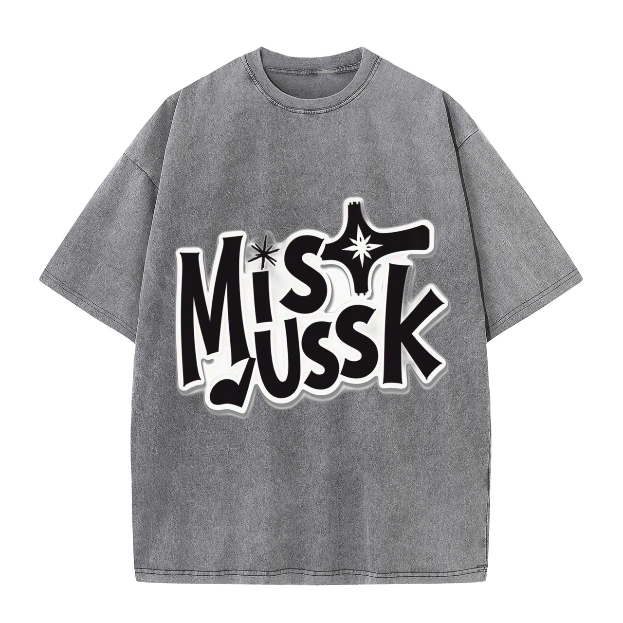 T-shirt - 100% coton peigné - Unisex / 230g Boucle du rythme