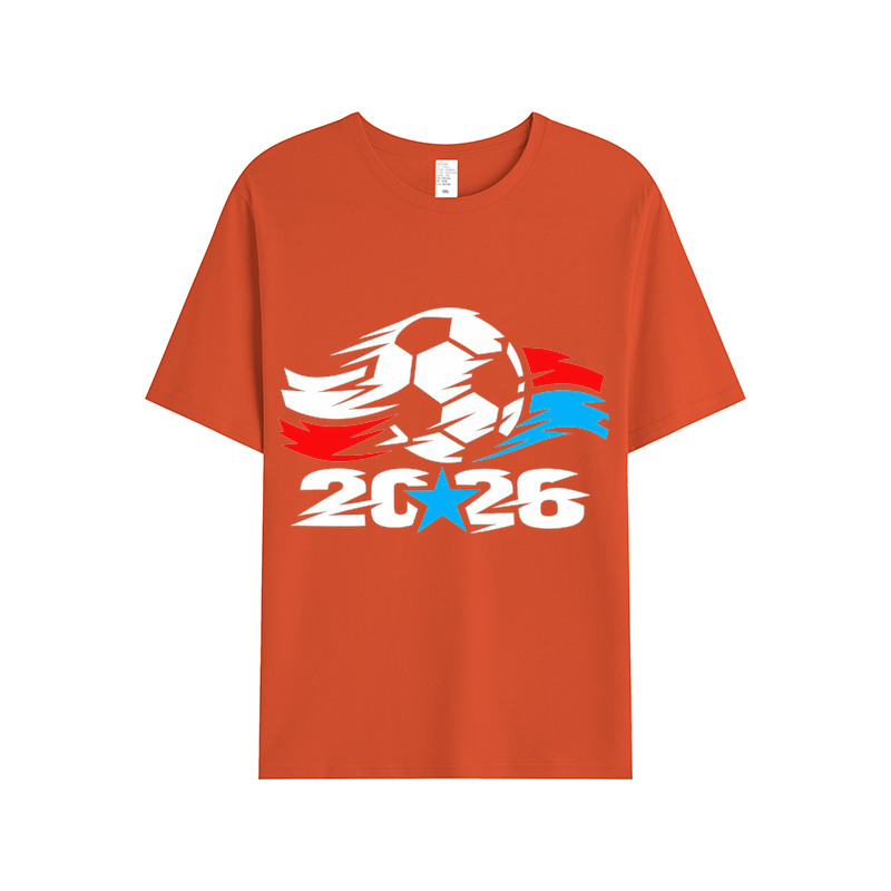 T-shirt Glänzendes Riesensymbol der WM 2026