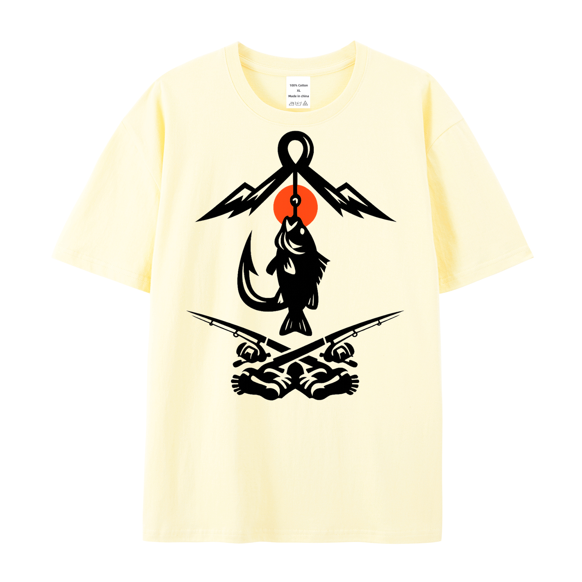 T-Shirt Fangfrisch Freiheit