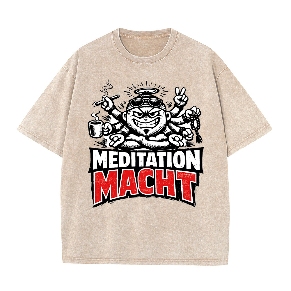 T-Shirt Meditationskraft Yoga Yogi Style