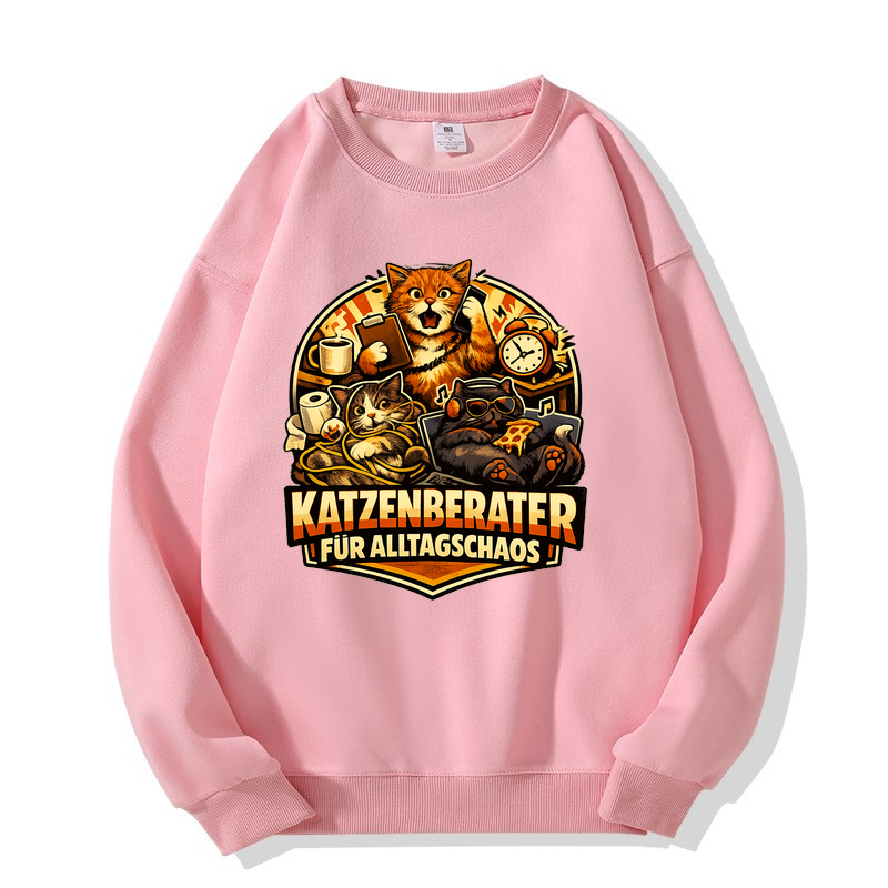 „Katzenberater für Alltagschaos“ Sweatshirt