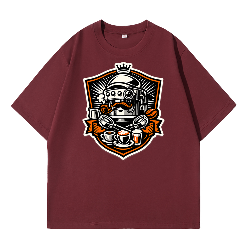 T-shirt Espresso Heraldry Wappen