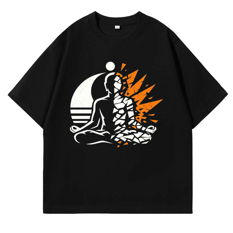 T-Shirt Yoga Flow Meisterschaft