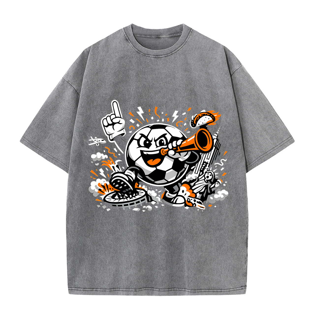 T-shirt Konfettiwirbel Chaos Vektorwirbel