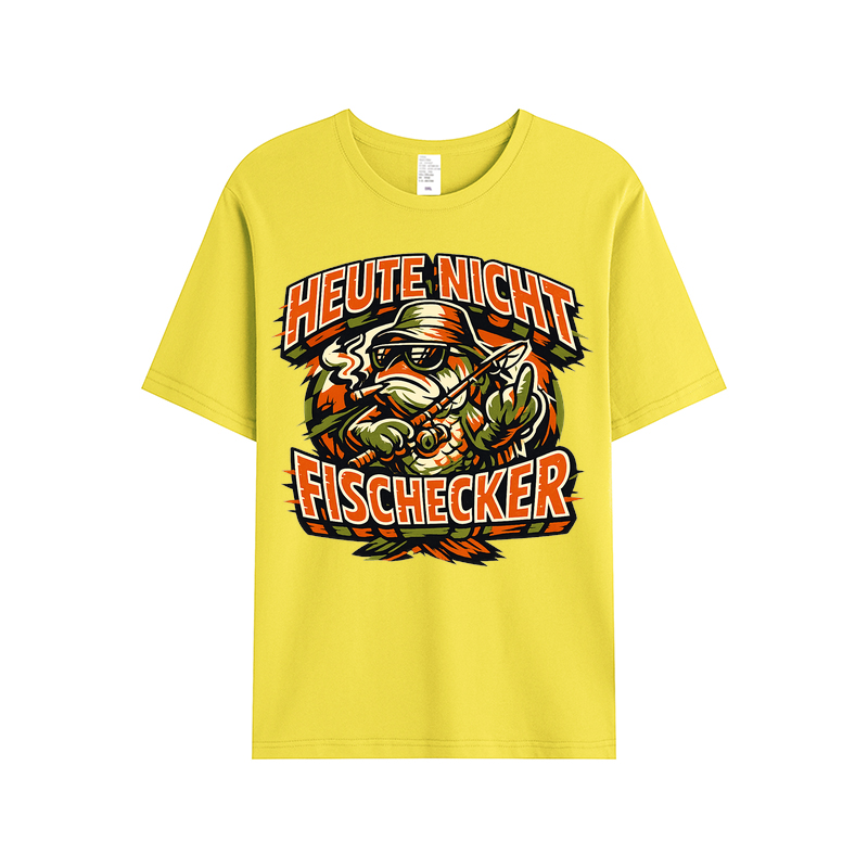 T-Shirt Heute Nicht, Fischecker Anglerhumor