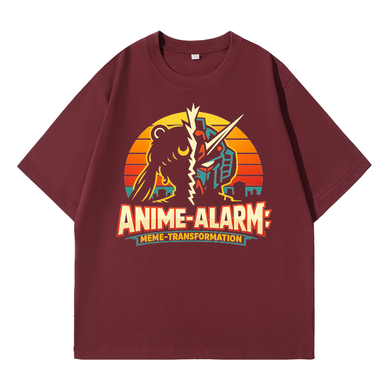 T-Shirt Anime-Alarm: Meme-Transformation