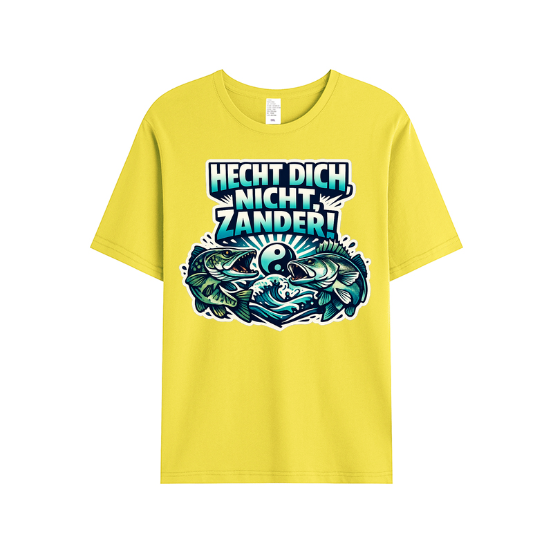 T-Shirt Hecht dich nicht, Zander! Spaß am Wasser