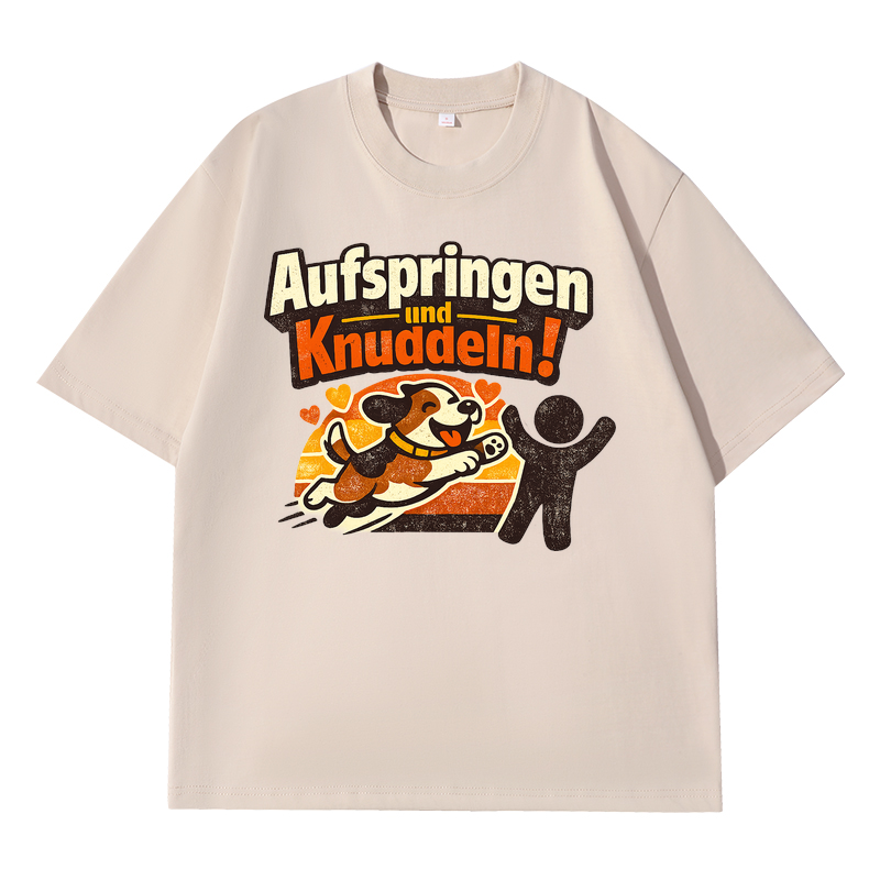 Aufspringen und Knuddeln! t-shirt