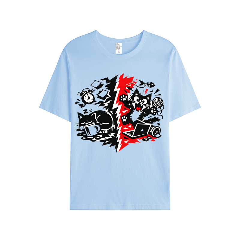 T-Shirt Katzenliebe Pur