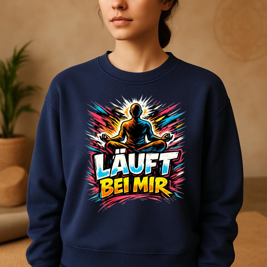 Sweatshirt Yoga Flow Läuft bei mir