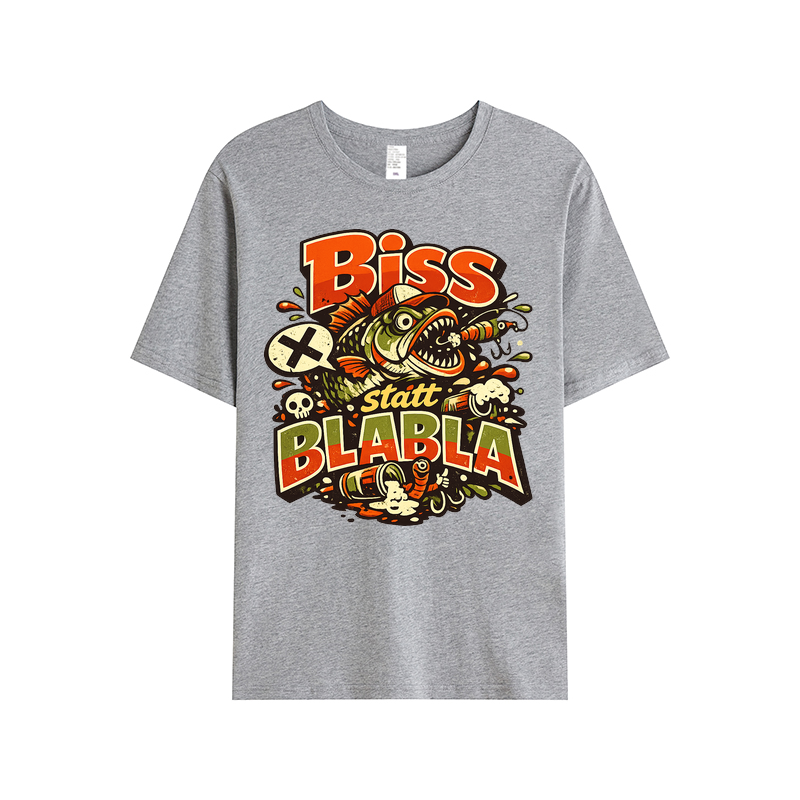 t-shirt Biss statt Blabla Anglerstyle