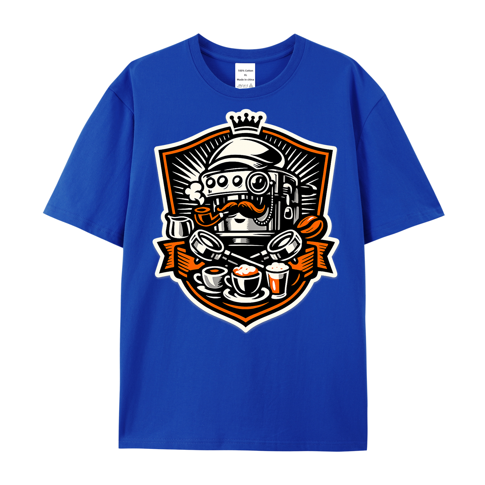 T-shirt Espresso Heraldik Wappen