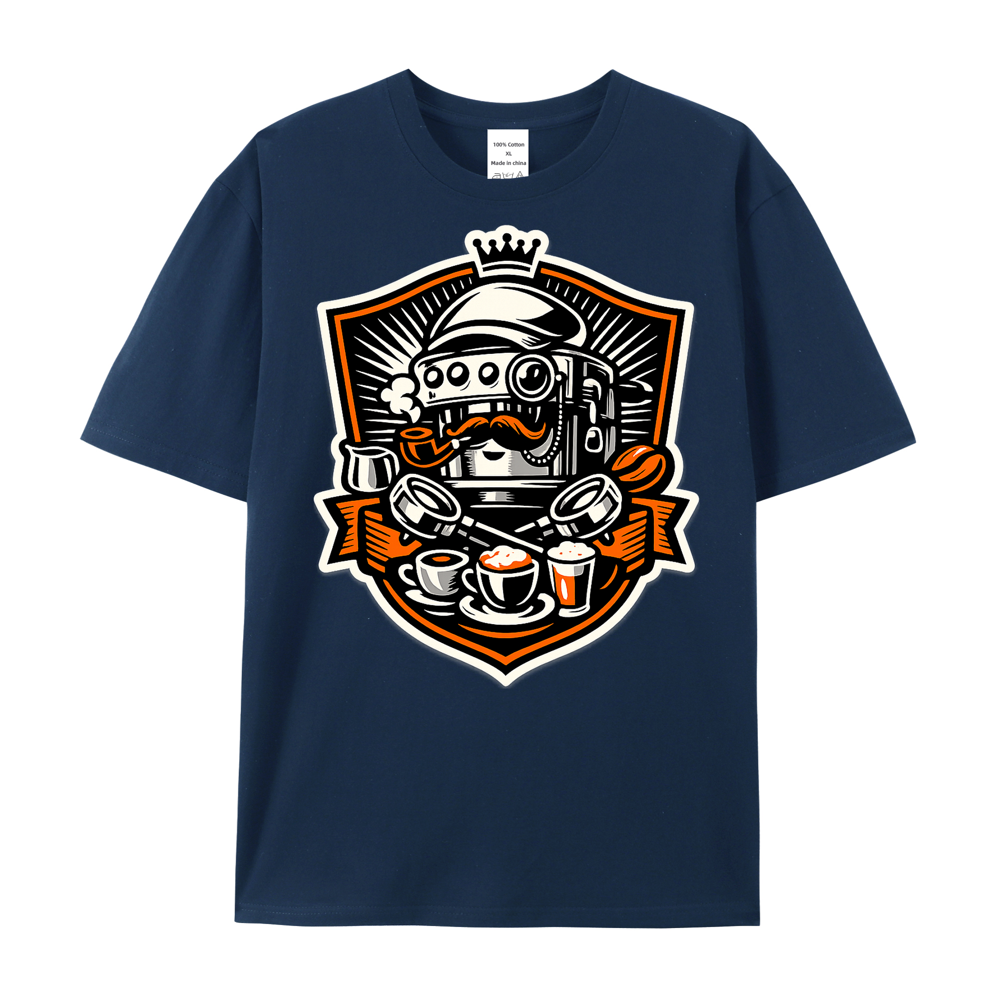 T-shirt Espresso Heraldik Wappen