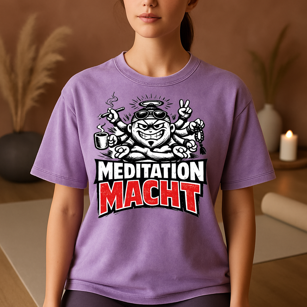T-Shirt Meditationskraft Yoga Yogi Style