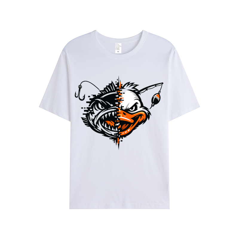 T-Shirt Angelglück am Wasser