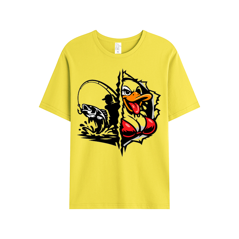 t-shirt Angelglück am Wasser