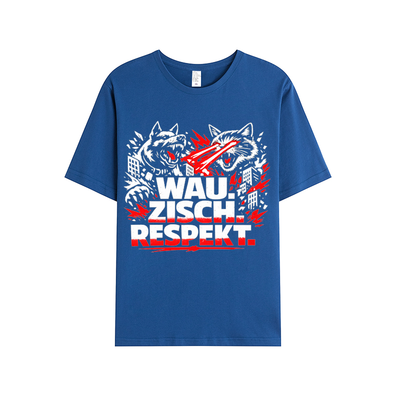 T-Shirt Wau Zisch Respekt Haustier Style