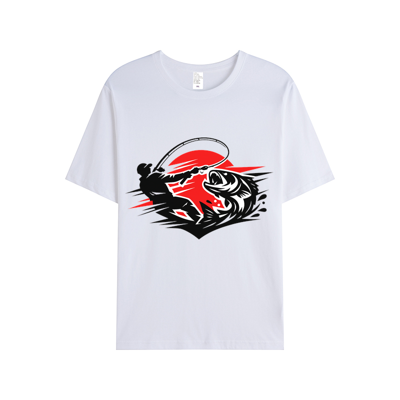 T-Shirt Anglerglück am Wasser