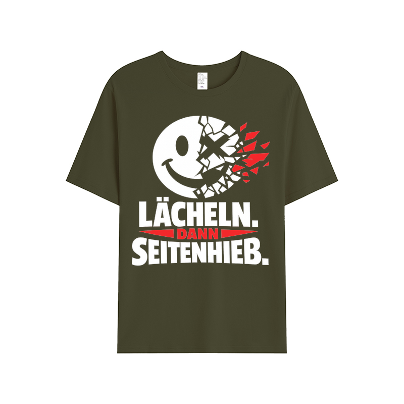 T-shirt Seitenhieb-Glanz im Heldenemblem