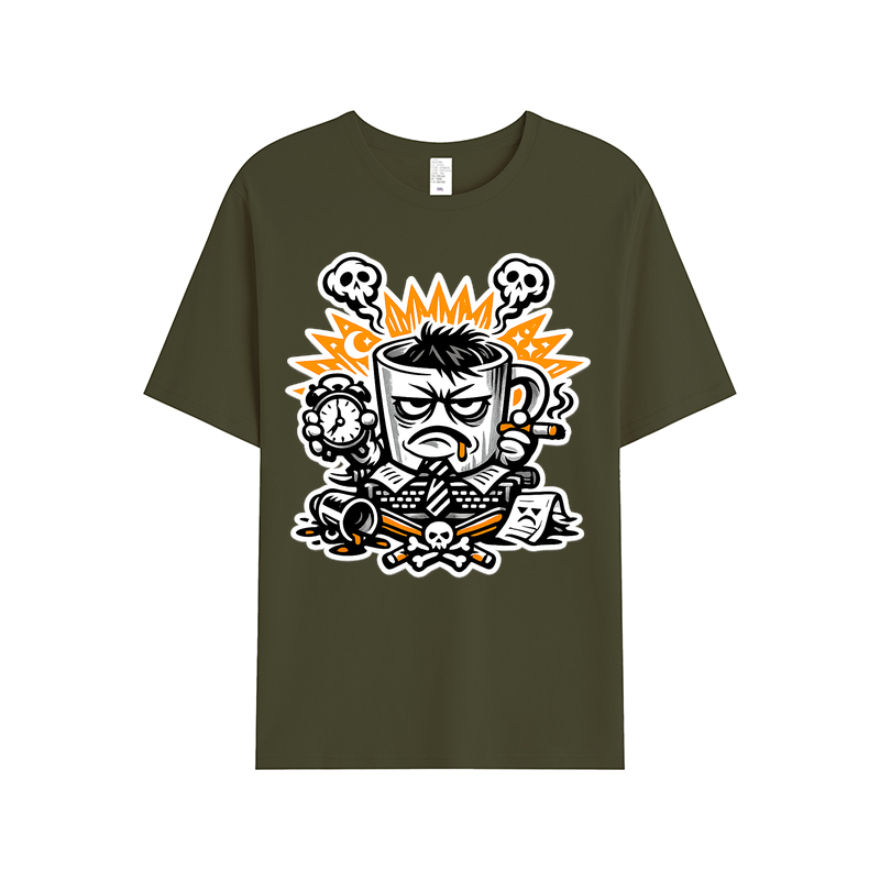 T-shirt Kalter Bohnenaufstand Bürorebell