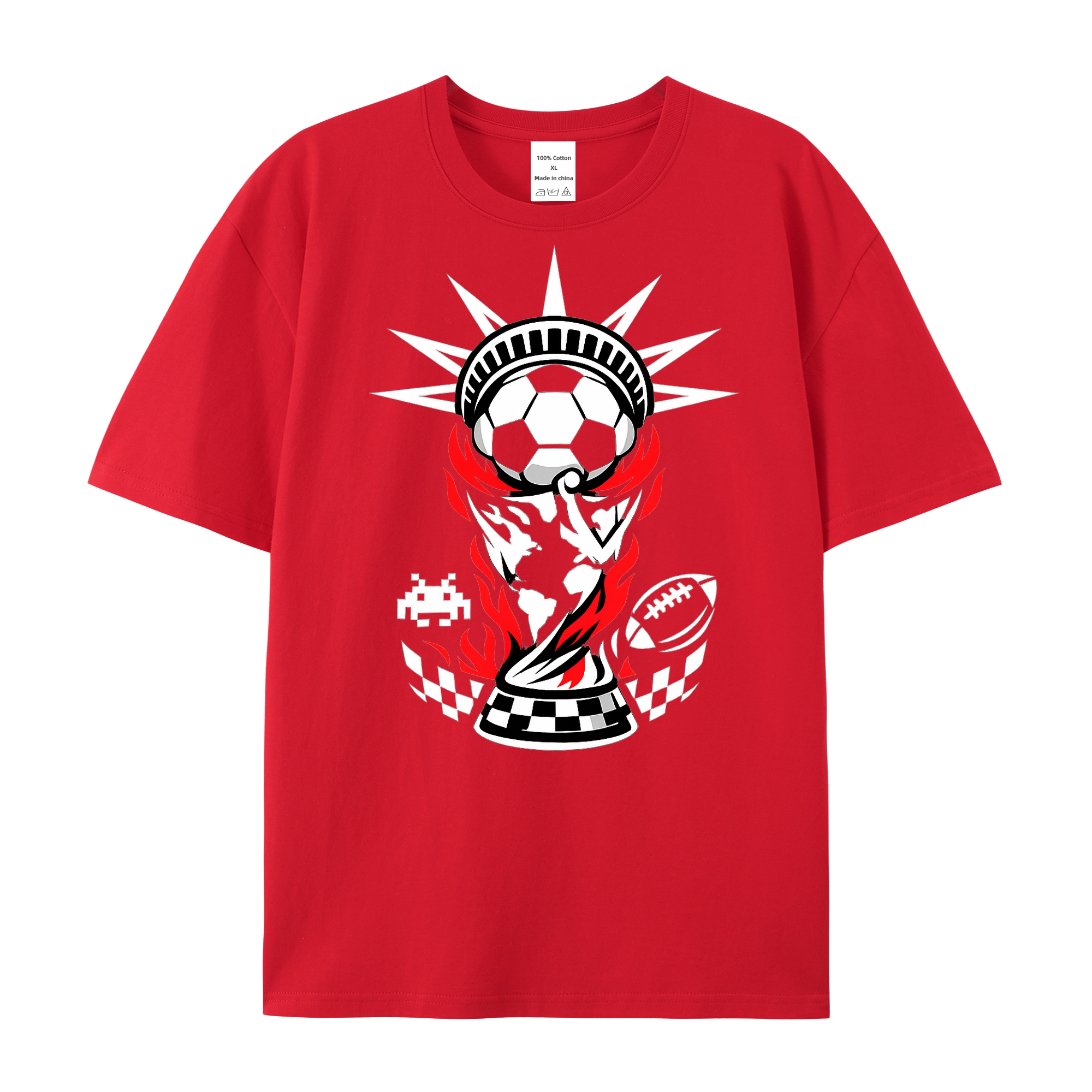 T-shirt Fusion der Champions im Sturm der Sterne