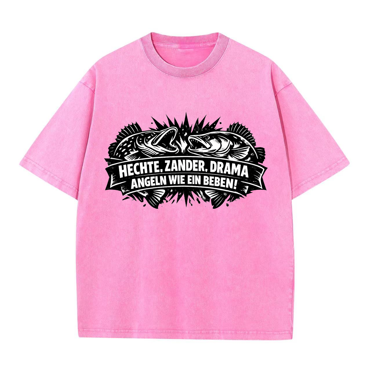 T-Shirt AngelDrama – Hechte & Zander im Fokus