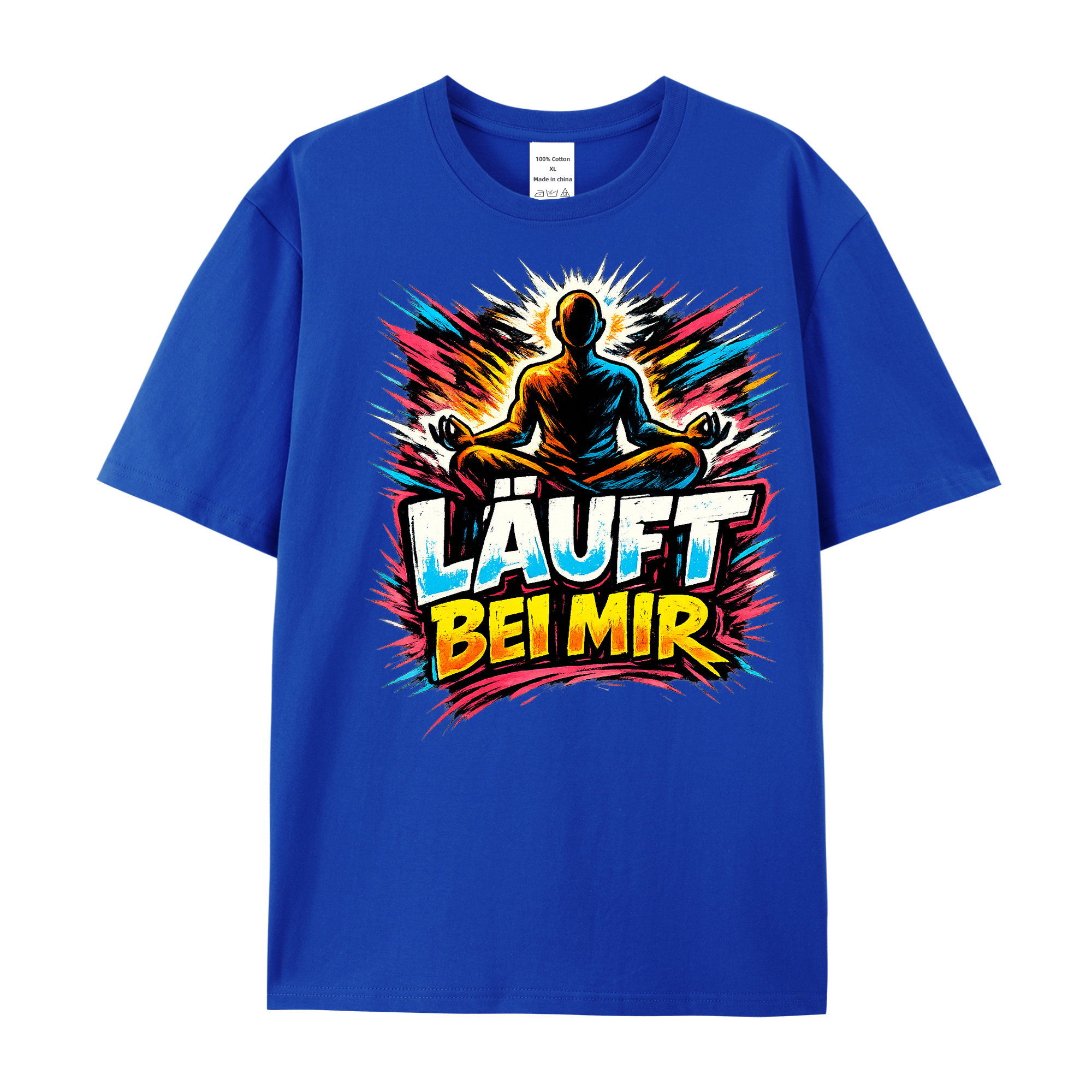 T-Shirt Läuft bei mir Yoga Flow