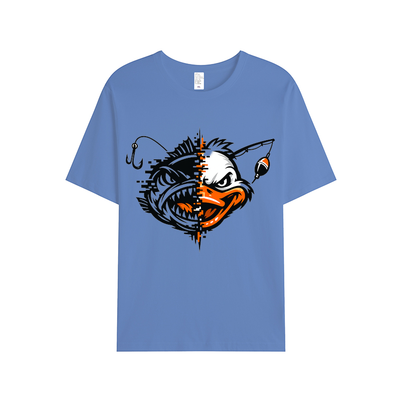 T-Shirt Angelglück am Wasser