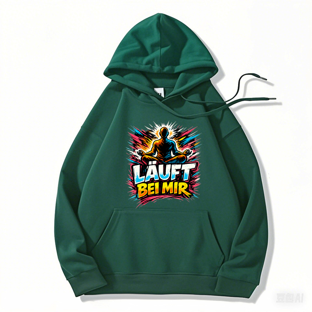 Hoodie Yoga Flow Läuft bei mir