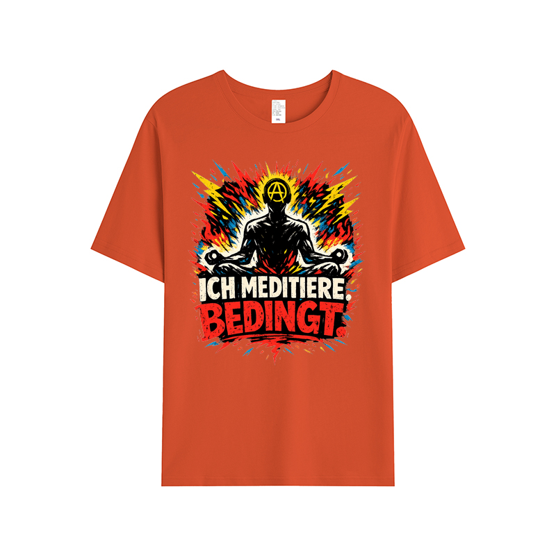 T-Shirt Meditationsmuffel – Chill & Flow Yoga Shirt