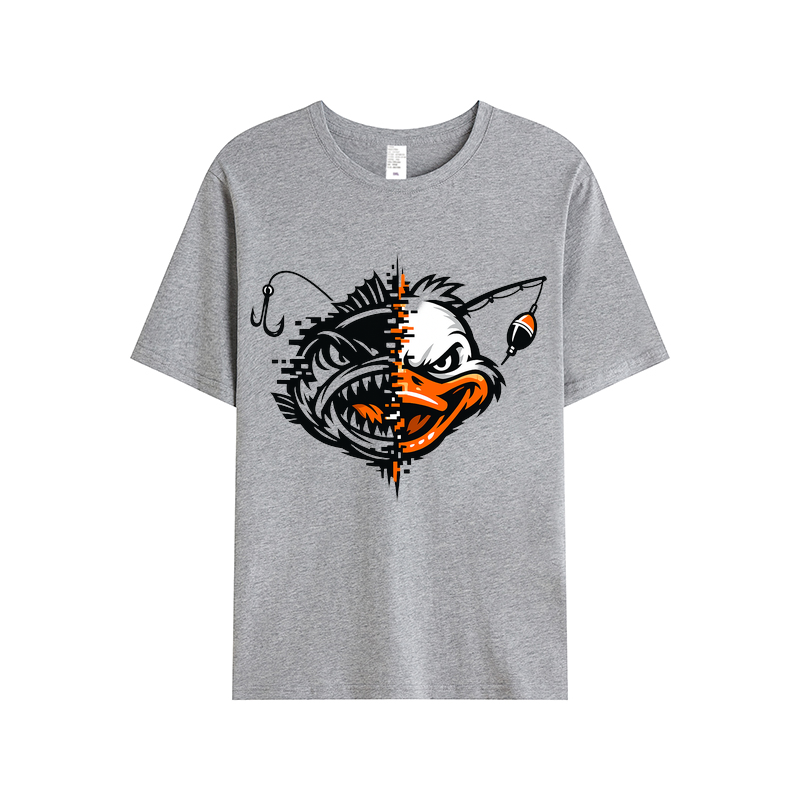 T-Shirt Angelglück am Wasser