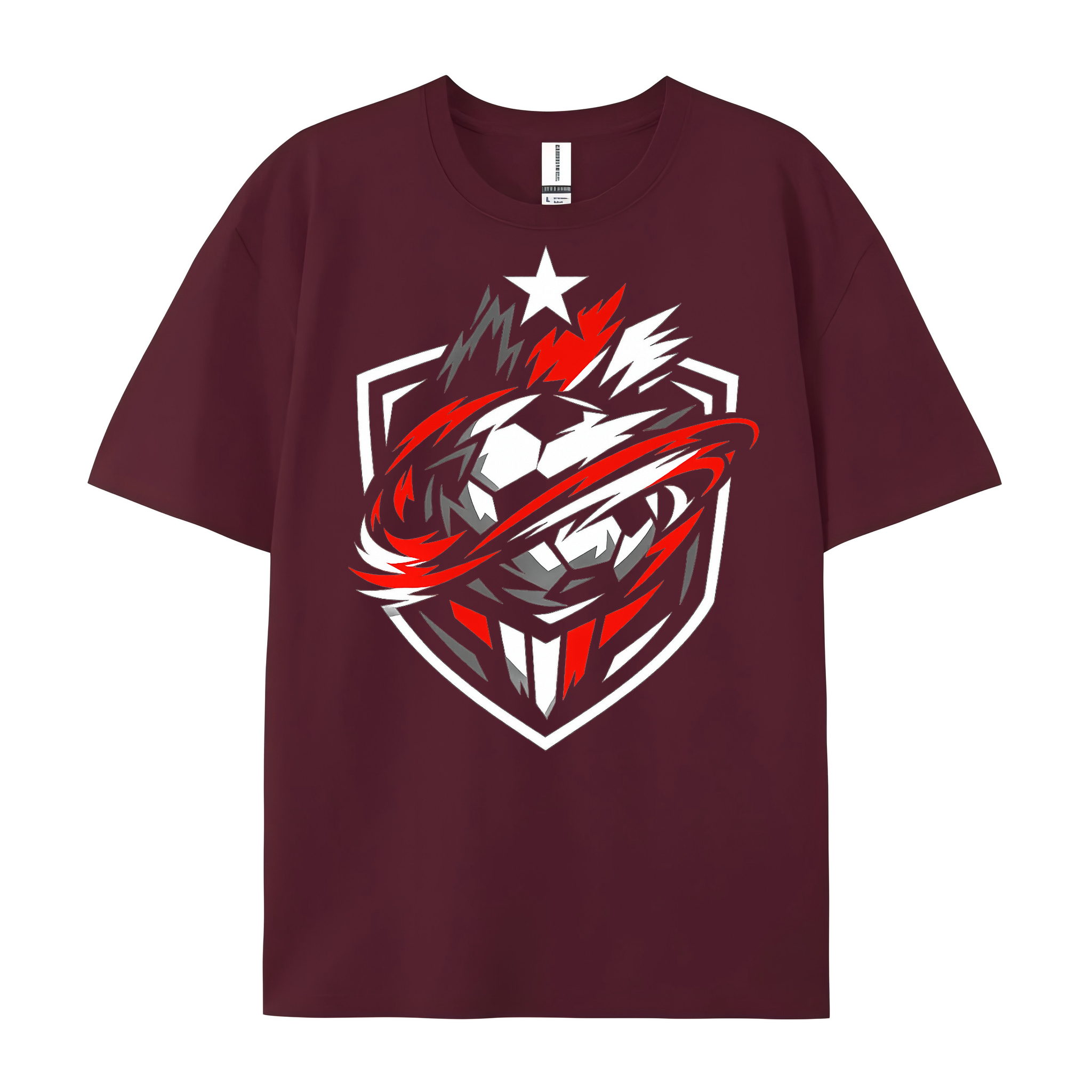 T-shirt Stolzes Turnierabzeichen WM 2026 Badgekunst