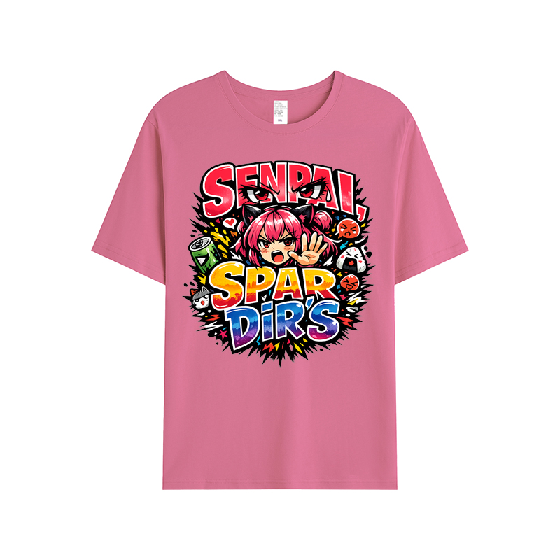 T-Shirt Senpai Spar Dir's Anime Vibe