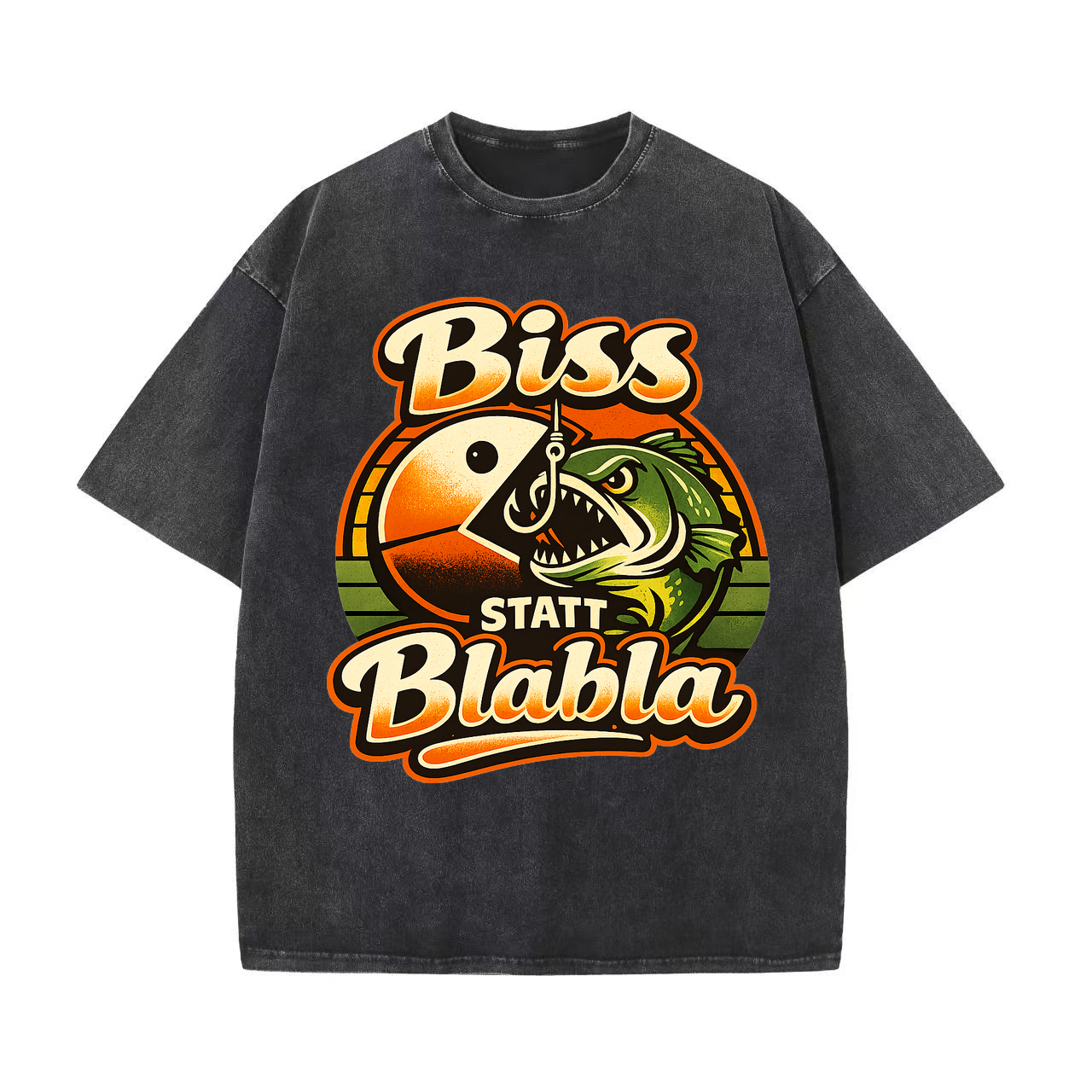t-shirt Biss statt Blabla Anglerstyle
