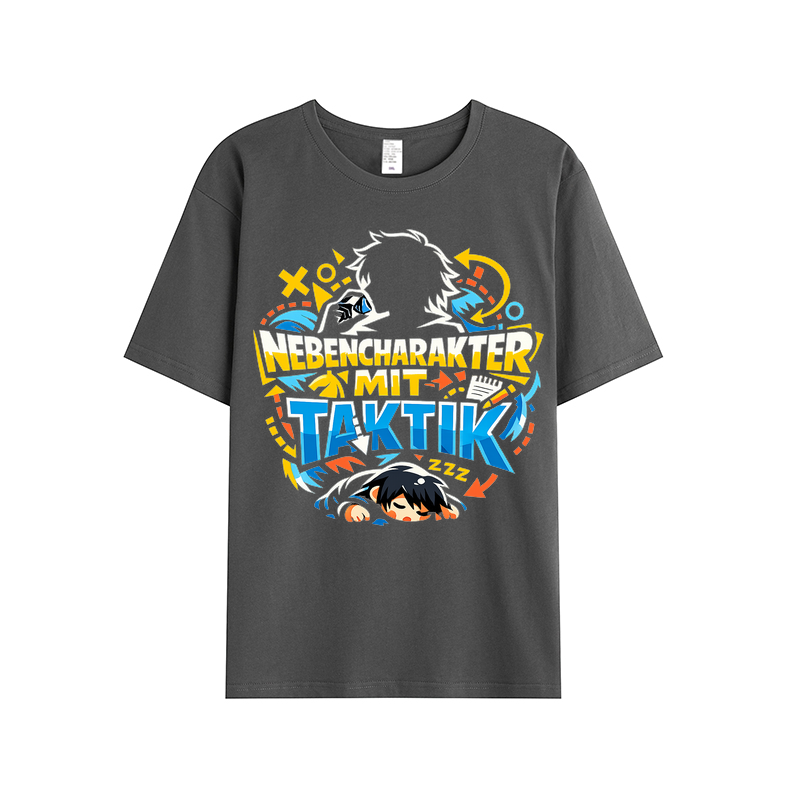 T-Shirt Anime Taktikheld Nebencharakter Style