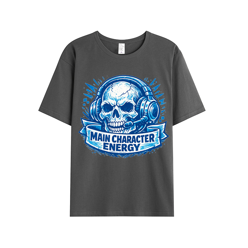 T-Shirt Main Character Energy — Gaming Power Outfit