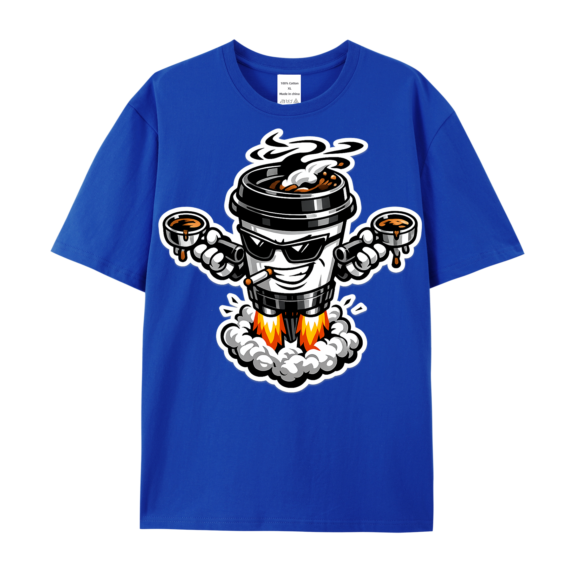 T-shirt Velvet Steam Clash Kaffeegenuss