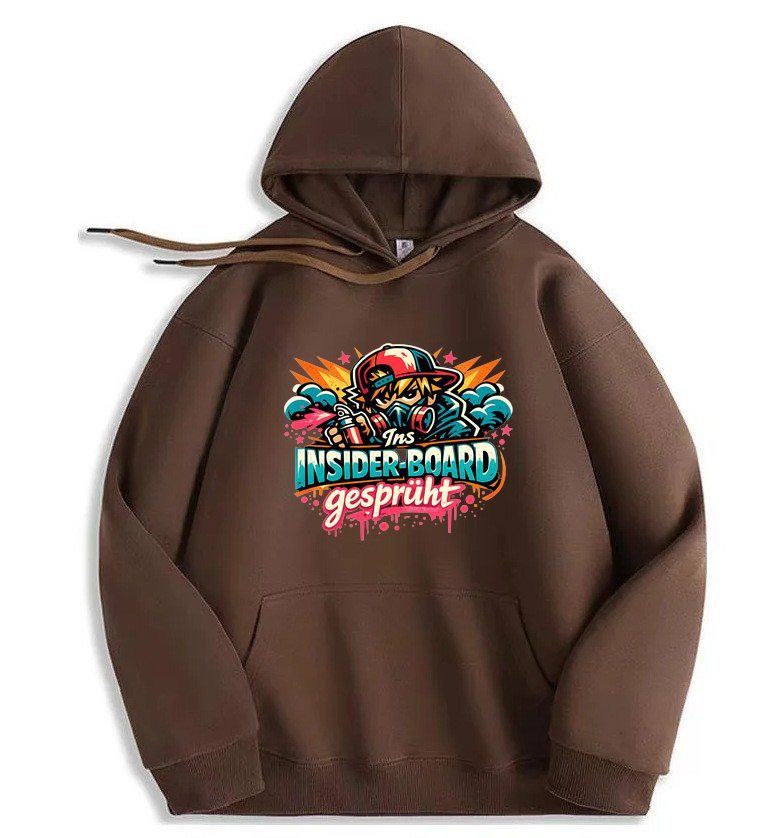 Hoodie Anime Insider Board Sprühkunst