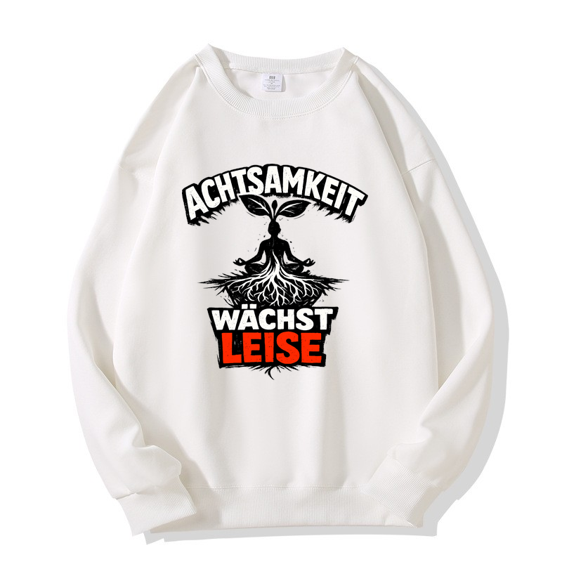 Sweatshirt Achtsamkeitsgarten — Yoga Yogi Stil