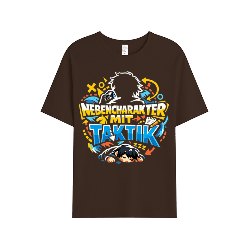T-Shirt Anime Taktikheld Nebencharakter Style
