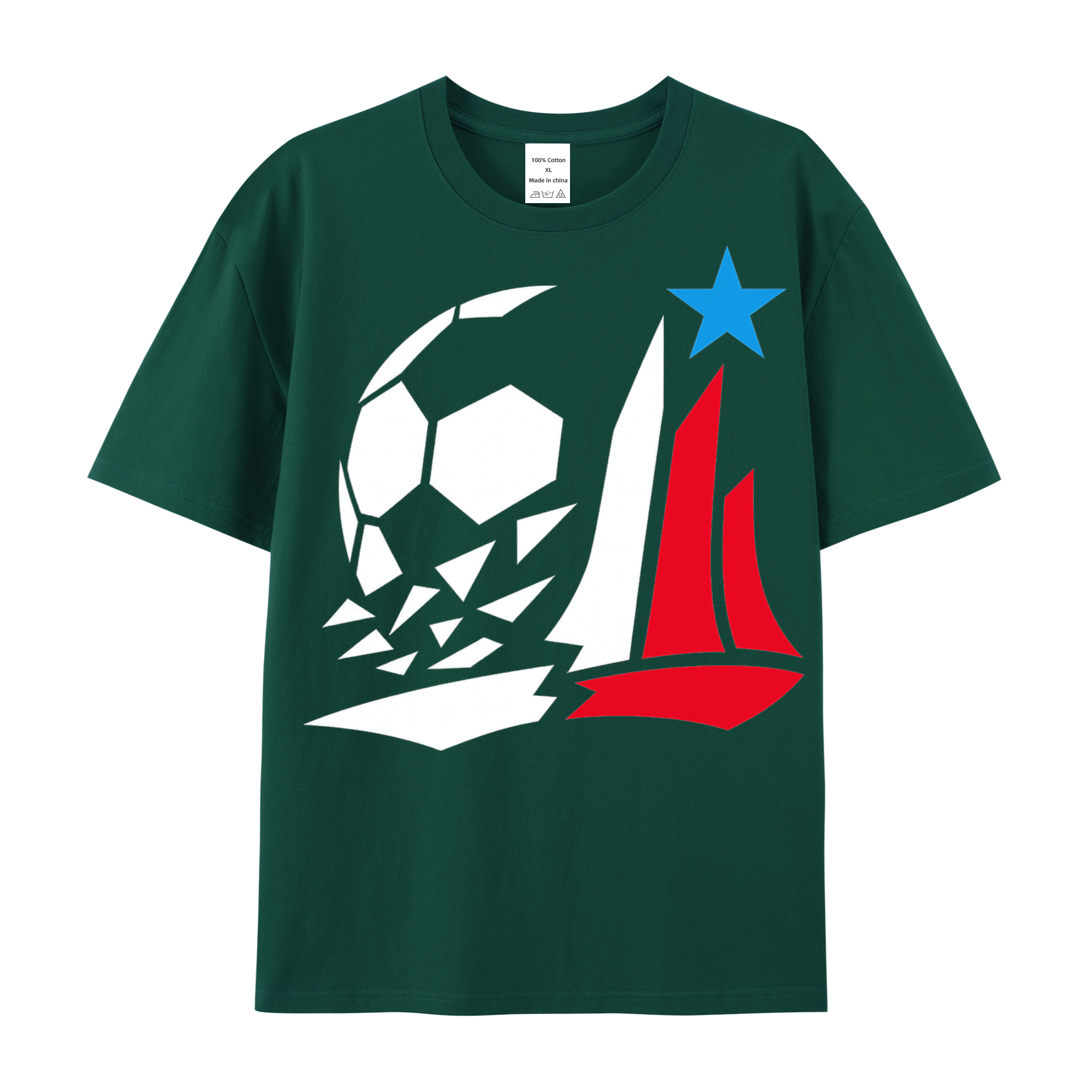 T-shirt WM Elite-Icon im leuchtenden Wirbel