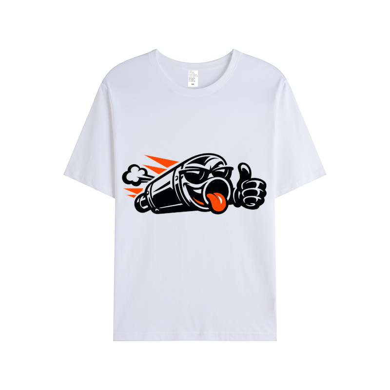 T-shirt Donnerrohr-Symbol der Straße