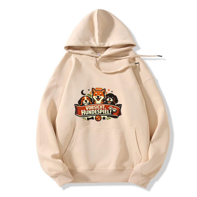 Hoodie Katzenlounge mit Hundewarnung 🐾
